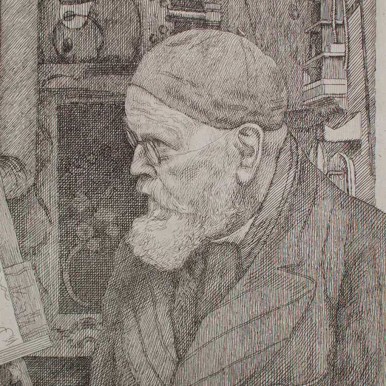 Leopold von Kalckreuth d.J. - Selbstporträt - 1923 -...