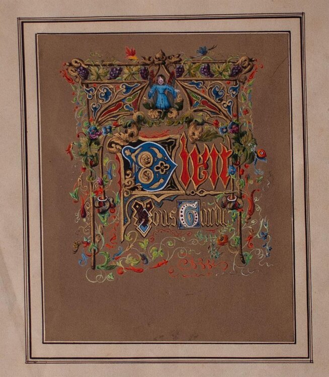unbekannt - Buchillustration - o.J. - Gouache