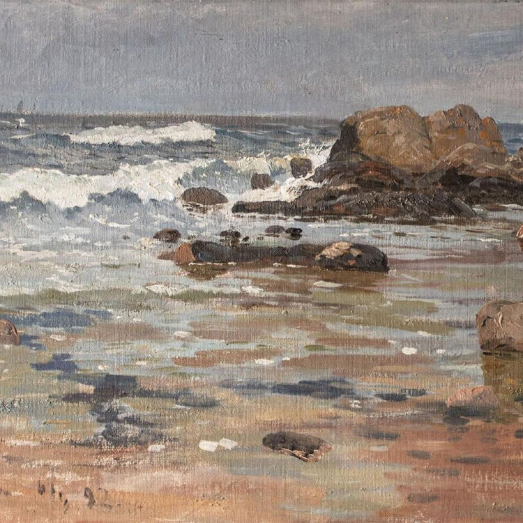 Otto Julius Goebel - Bornholm - 1892 - Öl auf Leinwand