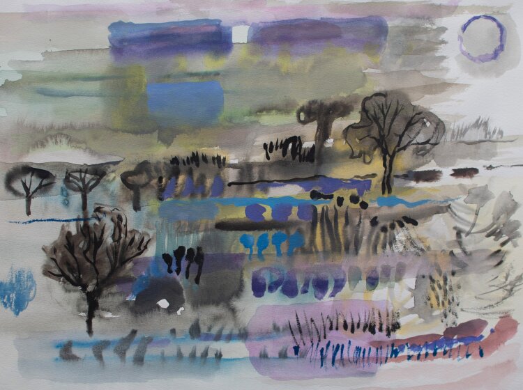 Ursula von Seemen - Landschaft - o.J. - Aquarell