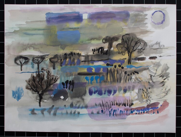 Ursula von Seemen - Landschaft - o.J. - Aquarell