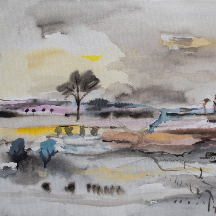 Ursula von Seemen - Landschaft - o.J. - Aquarell