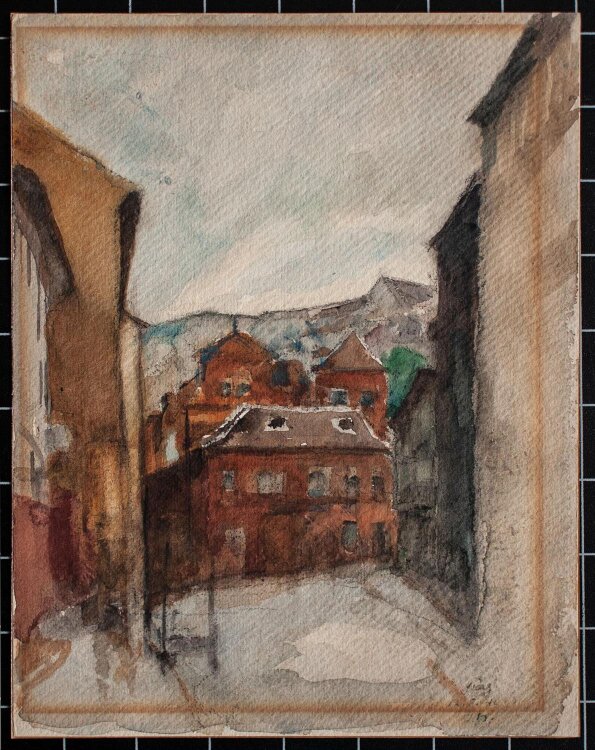 Paul Herrmann / Henri Héran - Graz, Österreich - Aquarell - 1940