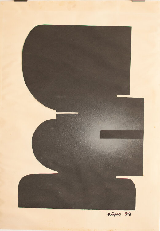 Ladislas Kijno - ohne Titel - 1979 - Collage