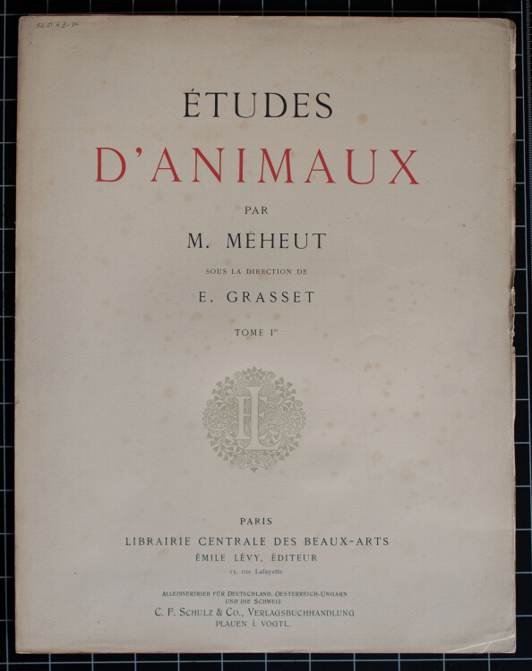 Mathurin Méheut - Etudes dAnimaux - 1911 - Druckgrafik