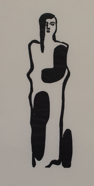 Gustav Heinrich Wolff - Frauenfigur - ca. 1968 -...