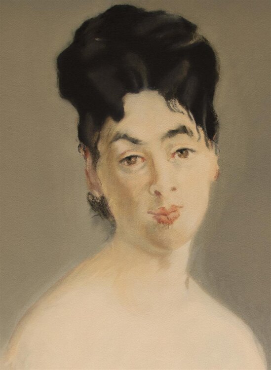 Èdouard Manet - Buste de femme nue - 1960 - Farblithografie