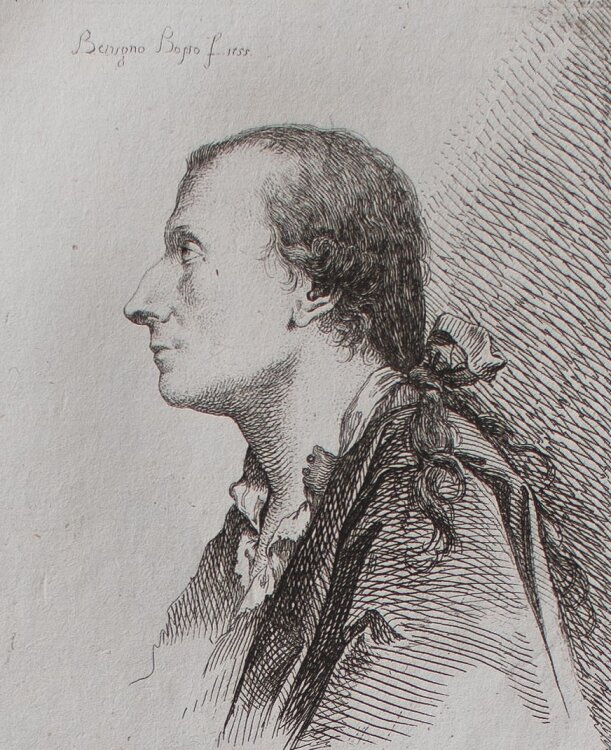 Benigno Bossi - Aus: Opere varie incise da Benigno Bossi - 1758 - Radierung auf Büttenpapier