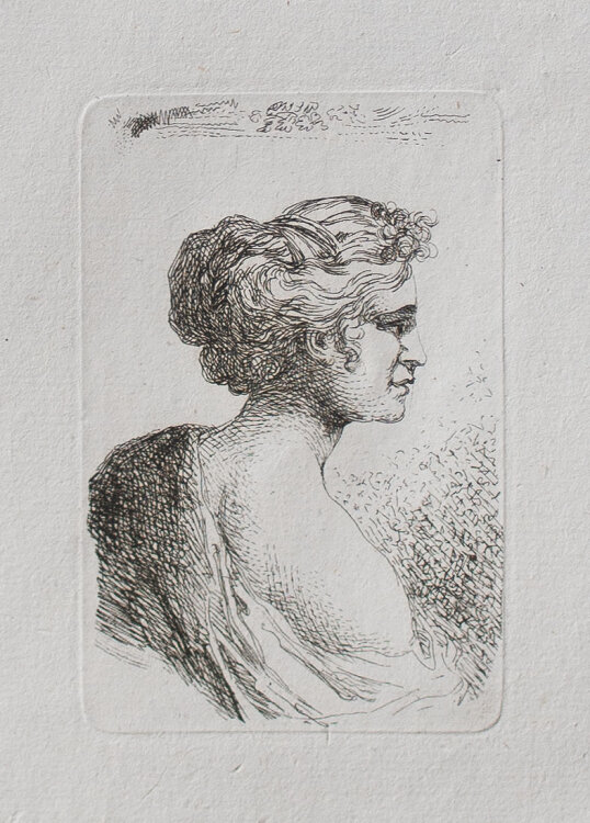 Benigno Bossi - Aus: Opere varie incise da Benigno Bossi - 1758 - Radierung auf Büttenpapier