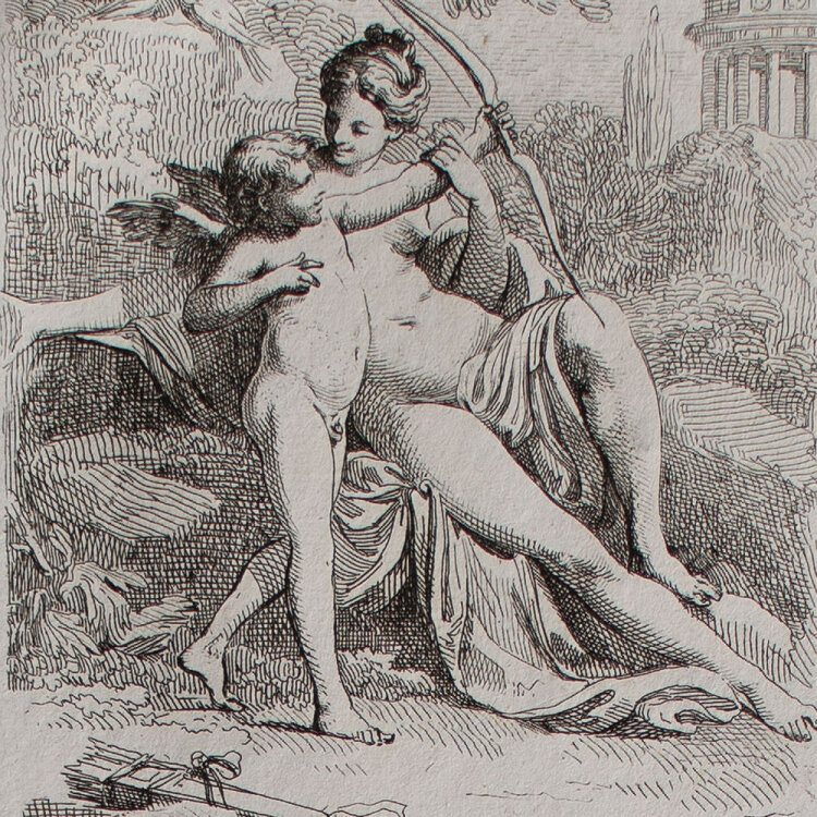 Benigno Bossi - Aus: Opere varie incise da Benigno Bossi - 1774 - Radierung auf Büttenpapier