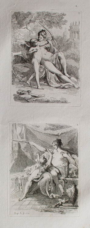 Benigno Bossi - Aus: Opere varie incise da Benigno Bossi - 1774 - Radierung auf Büttenpapier
