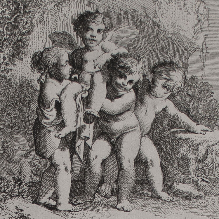 Benigno Bossi - Aus: Opere varie incise da Benigno Bossi - 1783 - Radierung auf Büttenpapier