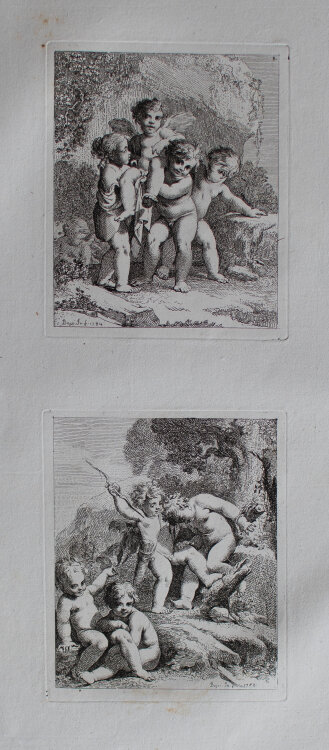 Benigno Bossi - Aus: Opere varie incise da Benigno Bossi - 1783 - Radierung auf Büttenpapier