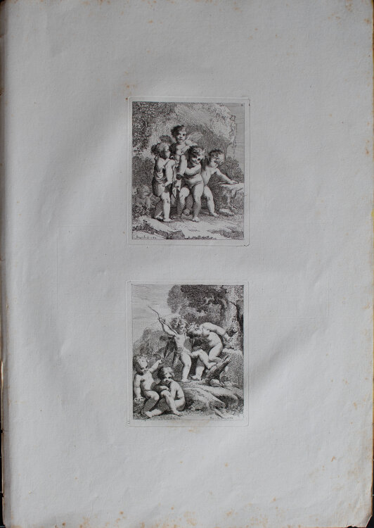 Benigno Bossi - Aus: Opere varie incise da Benigno Bossi - 1783 - Radierung auf Büttenpapier