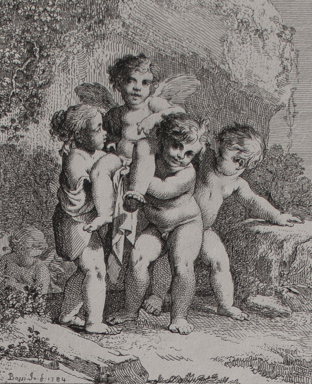 Benigno Bossi - Aus: Opere varie incise da Benigno Bossi - 1783 - Radierung auf Büttenpapier