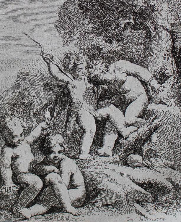 Benigno Bossi - Aus: Opere varie incise da Benigno Bossi - 1783 - Radierung auf Büttenpapier