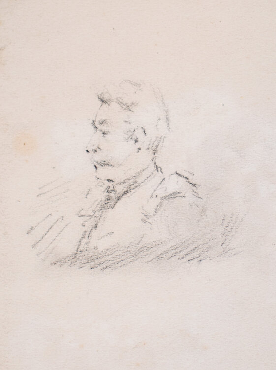 Józef Teofil Smolinski - Männerstudien - o. J. - Aquarell, Kohle