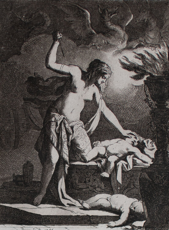Benigno Bossi - Aus: Opere varie incise da Benigno Bossi - 1786 - Radierung auf Büttenpapier