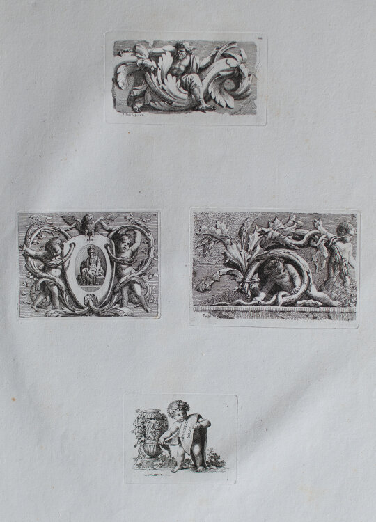 Benigno Bossi - Aus: Opere varie incise da Benigno Bossi - 1787 - Radierung auf Büttenpapier