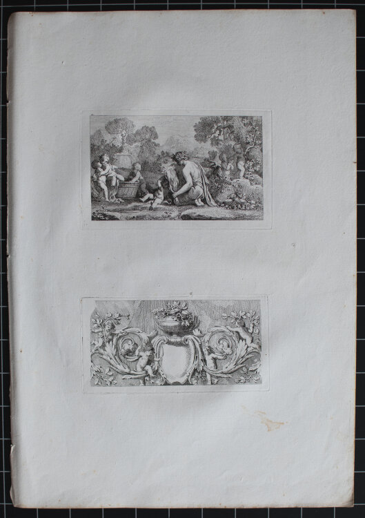 Benigno Bossi - Aus: Opere varie incise da Benigno Bossi - 1783 - Radierung auf Büttenpapier
