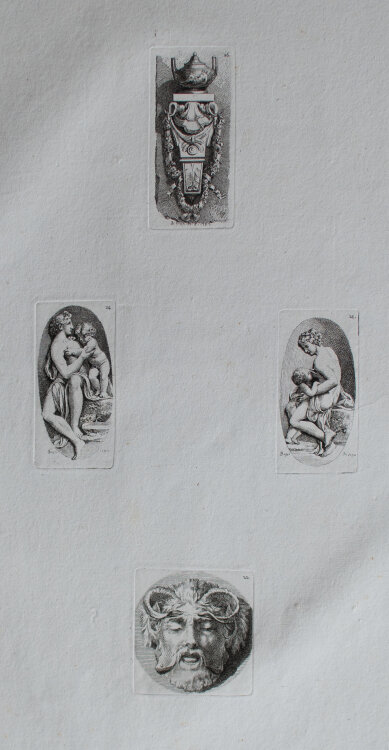 Benigno Bossi - Aus: Opere varie incise da Benigno Bossi - 1785 - Radierung auf Büttenpapier