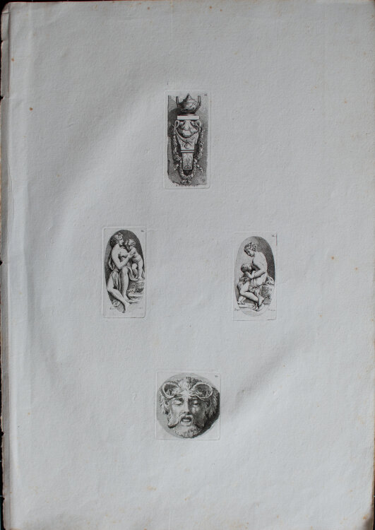 Benigno Bossi - Aus: Opere varie incise da Benigno Bossi - 1785 - Radierung auf Büttenpapier
