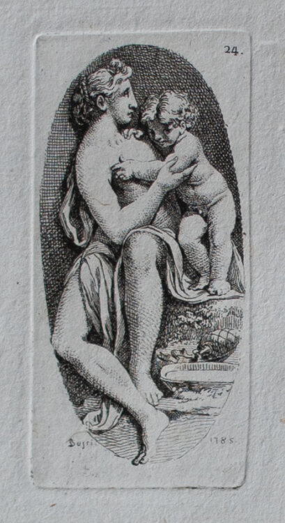 Benigno Bossi - Aus: Opere varie incise da Benigno Bossi - 1785 - Radierung auf Büttenpapier