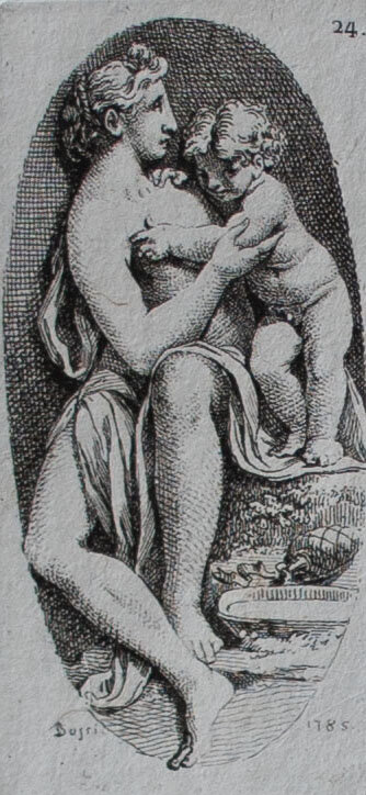 Benigno Bossi - Aus: Opere varie incise da Benigno Bossi - 1785 - Radierung auf Büttenpapier