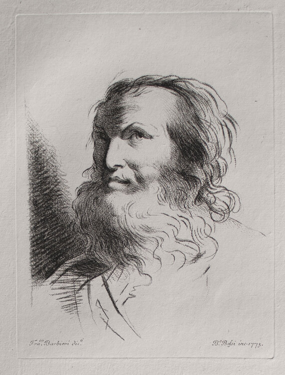Benigno Bossi - Zwei Porträts - 1773 - Radierung auf Büttenpapier