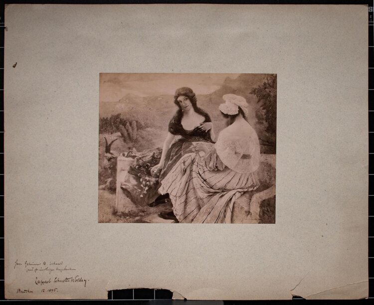 Raffael Schuster-Woldan - Reproduktionsfotografie nach Gemälden - 1896 - Fotografie