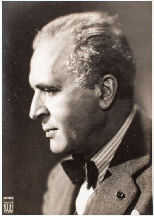 Nelly (Elli Souyoultzoglou-Seraidari) - Porträt Bruno Walter - o.J. - Fotografie