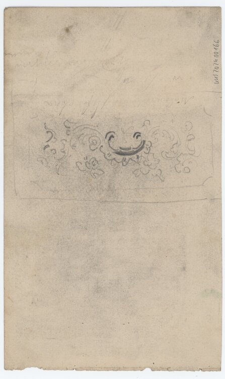 Józef Teofil Smolinski - Dorf am Wasser - um 1900 - Bleistift