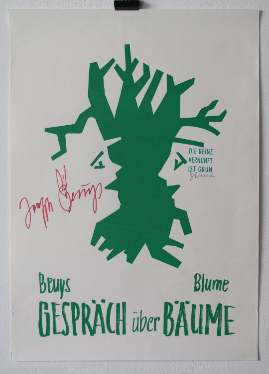 Joseph Beuys - Gespräch über Bäume - o.J....