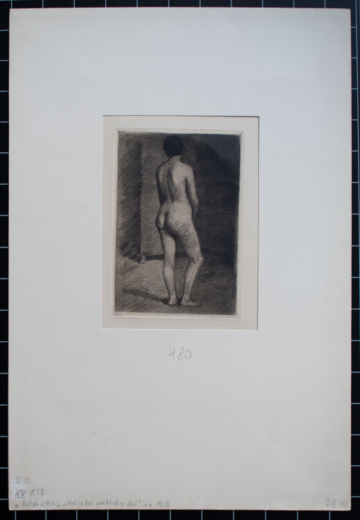 Leopold von Kalckreuth d.J. - Weiblicher Akt - o.J. -...