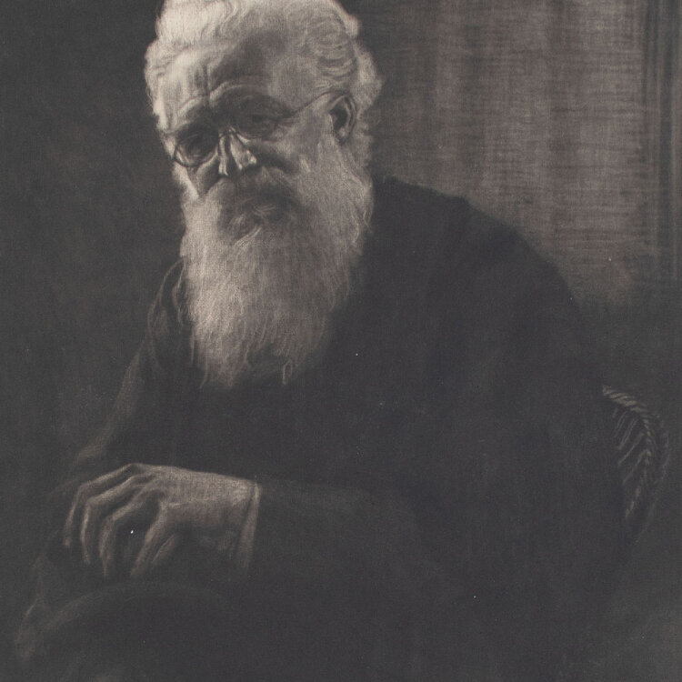 Leopold von Kalckreuth d.J. - Porträt Ewald Hecker,...