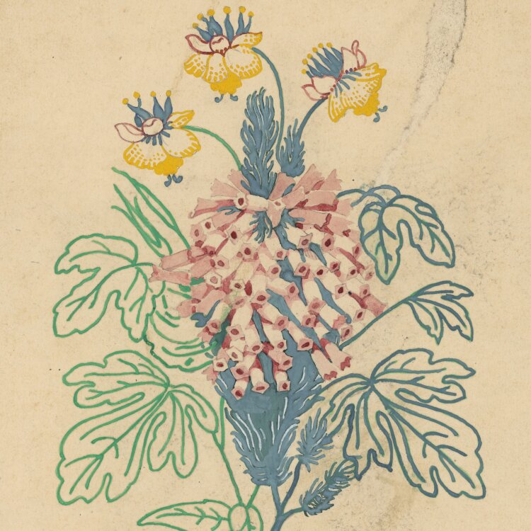 Józef Teofil Smolinski - Florale Komposition - um...