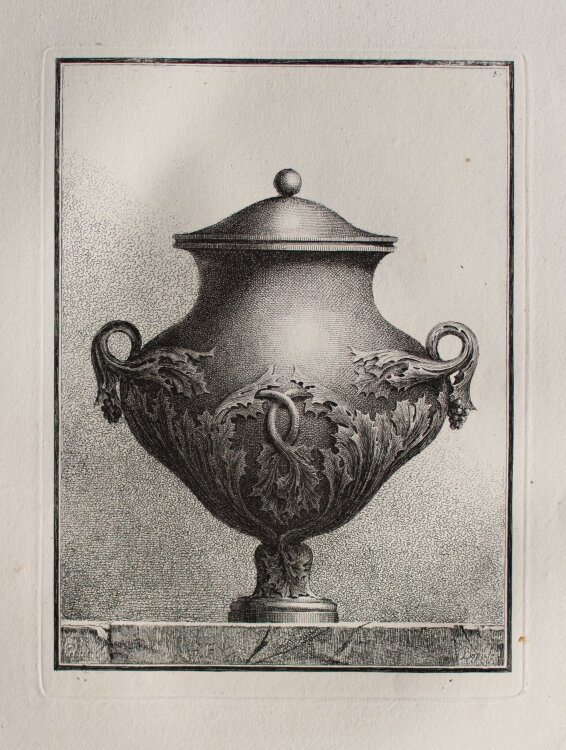 Ennemond Alexandre Petitot - Suite des Vases - o.J. - Radierung auf Büttenpapier