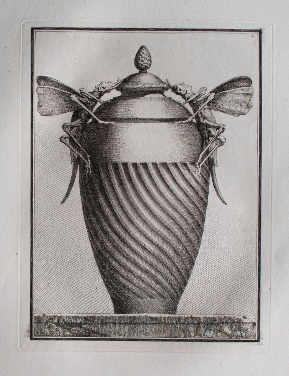 Ennemond Alexandre Petitot - Suite des Vases - o.J. - Radierung auf Büttenpapier