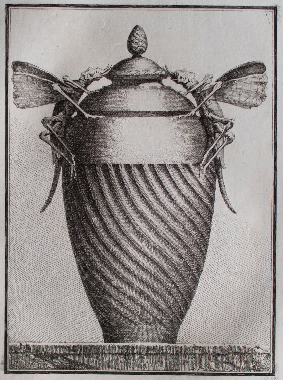 Ennemond Alexandre Petitot - Suite des Vases - o.J. - Radierung auf Büttenpapier
