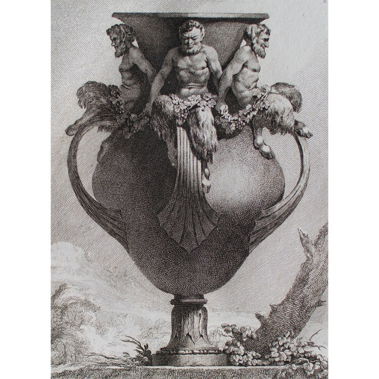 Ennemond Alexandre Petitot - Suite des Vases - o.J. - Radierung auf Büttenpapier