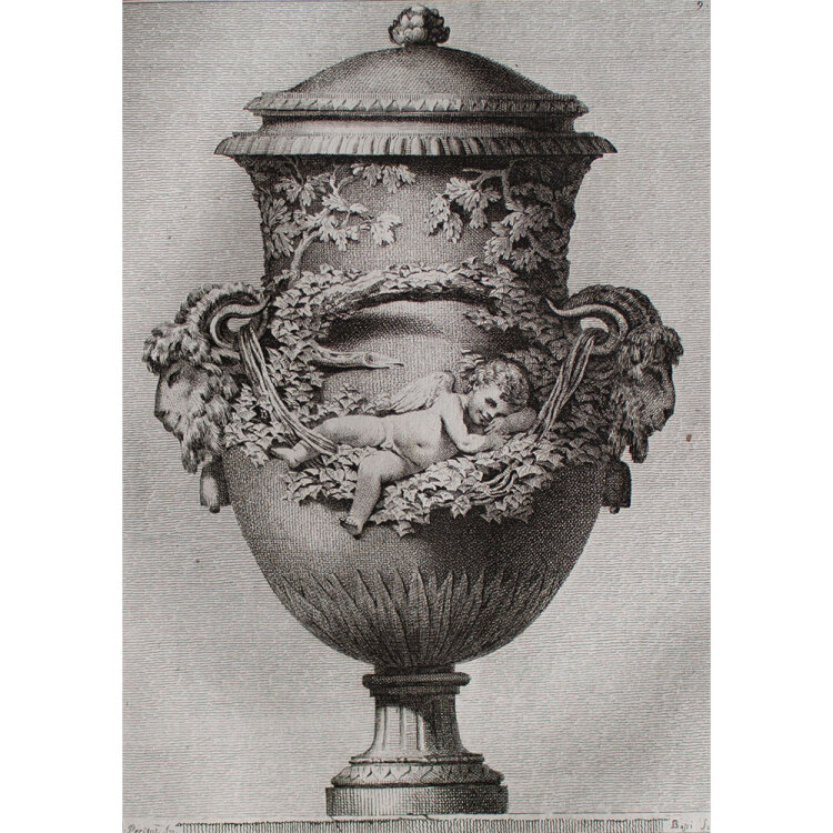 Ennemond Alexandre Petitot - Suite des Vases - o.J. - Radierung auf Büttenpapier