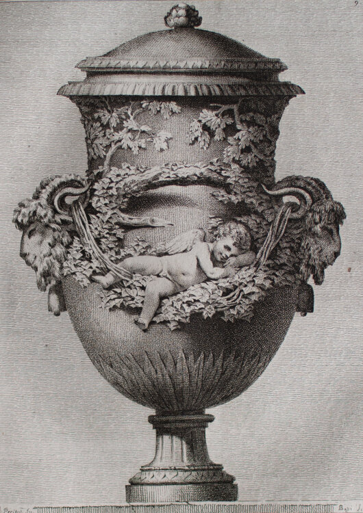Ennemond Alexandre Petitot - Suite des Vases - o.J. - Radierung auf Büttenpapier