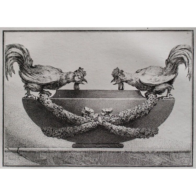 Ennemond Alexandre Petitot - Suite des Vases - o.J. - Radierung auf Büttenpapier