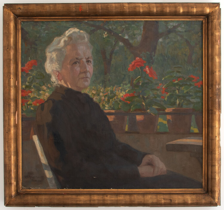 Lina Elisabeth Margarete Gerhardt - Porträt der...