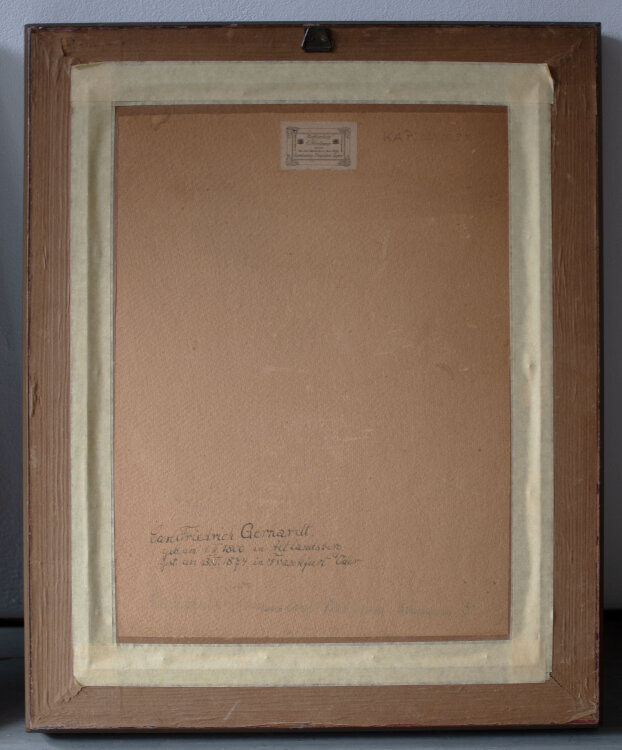Lina Elisabeth Margarete Gerhardt - Bildnis des Großvaters der Künstlerin - o.J. - Pastell und Bleistift