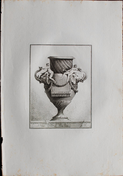 Ennemond Alexandre Petitot - Suite des Vases - o. J. - Radierung auf Büttenpapier