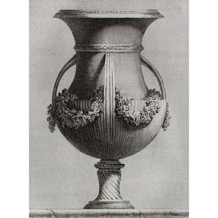 Ennemond Alexandre Petitot - Suite des Vases - o. J. - Radierung auf Büttenpapier