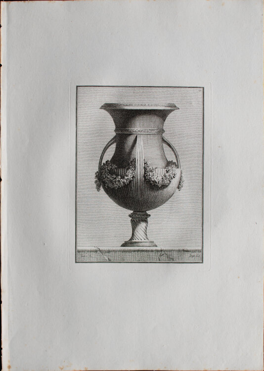 Ennemond Alexandre Petitot - Suite des Vases - o. J. - Radierung auf Büttenpapier