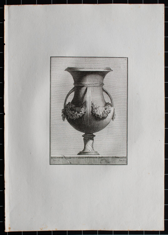 Ennemond Alexandre Petitot - Suite des Vases - o. J. - Radierung auf Büttenpapier