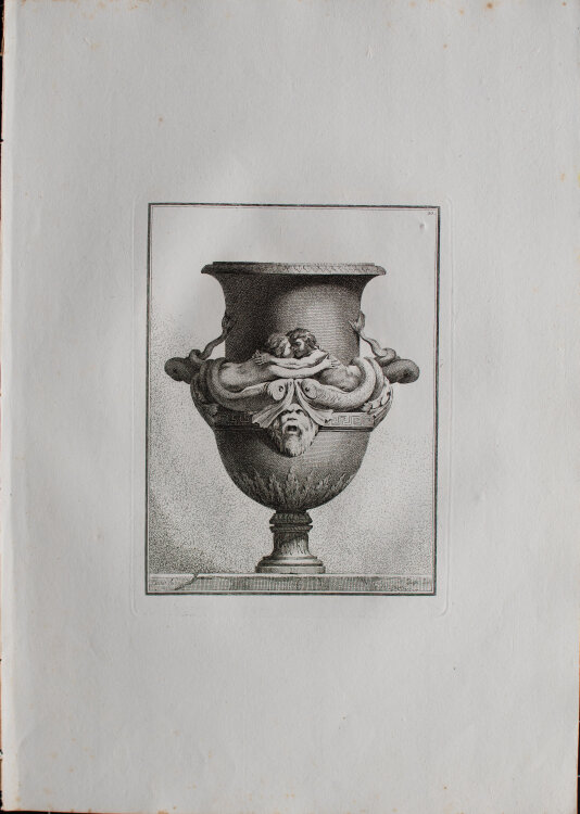 Ennemond Alexandre Petitot - Suite des Vases - o. J. - Radierung auf Büttenpapier